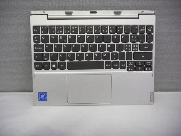 Lenovo QWERTZ Keyboard IdePad MIIX 320 10ICR CH silver 5N20P20556 V B %22