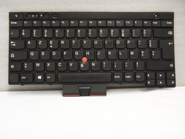 Lenovo AZERTY Keyboard Thinkpad X230 T430 T530 W530 FR 04X1288 V B #22.1