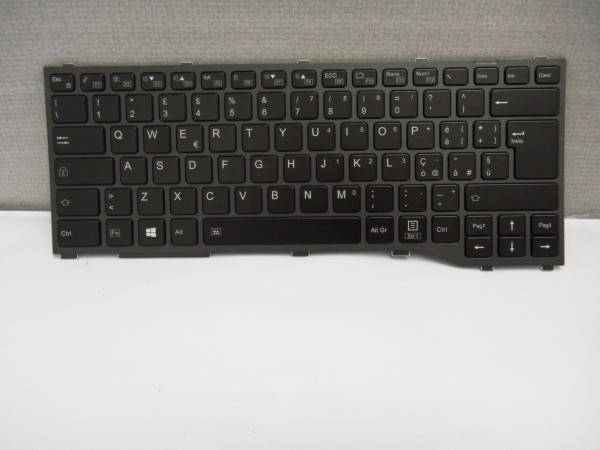 Fujitsu QWERTY Keyboard Lifebook T937 T938 UK Backlight CP724507-01 V A %24