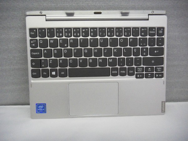 Lenovo QWERTY Keyboard IdePad MIIX 320 10ICR PT silver 5N20P20520 V B %22