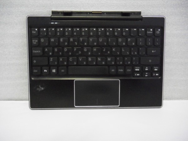 Lenovo QWERTY Keyboard IdeaPad MIIX 310 10ICR US black silver 5D20L64827 V B %25