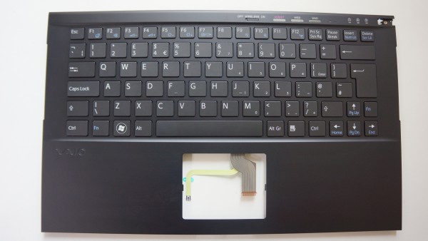 Sony Vaio VPC-Z21V9E Z21A9E Z21A9E Z21C5E Z21Q9E Keyboard UK Palm: N860-7832-T002 Backlight