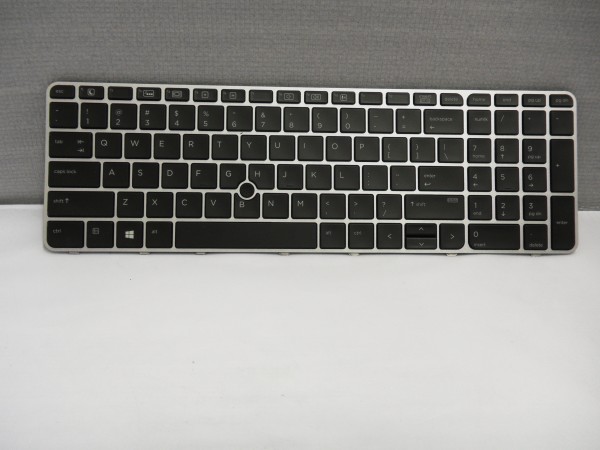 HP QWERTY Keyboard EliteBook 850 G3 G4 755 G3 US Backlight 6037B0112701 V A #25