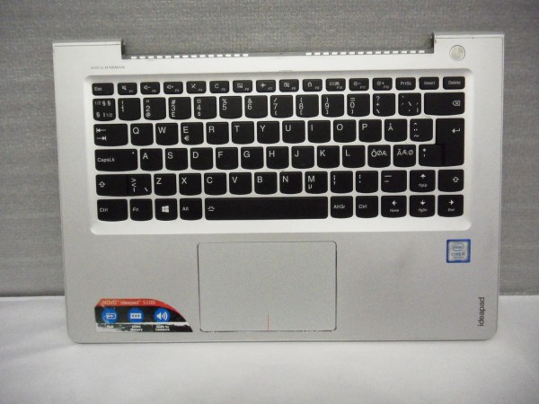 Lenovo QWERTY Keyboard IdeaPad 510s ND DK NO SE FI Backlight SN20K82165 V B %11