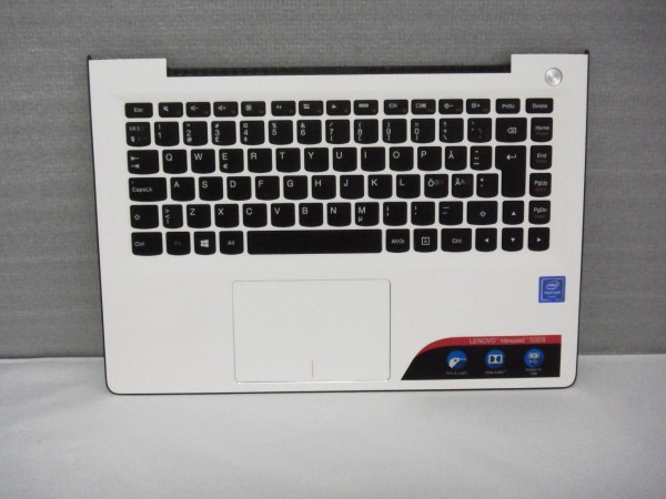 Lenovo QWERTY Keyboard IdeaPad 500s ND DK NO SE FI white SN20GH V B %4