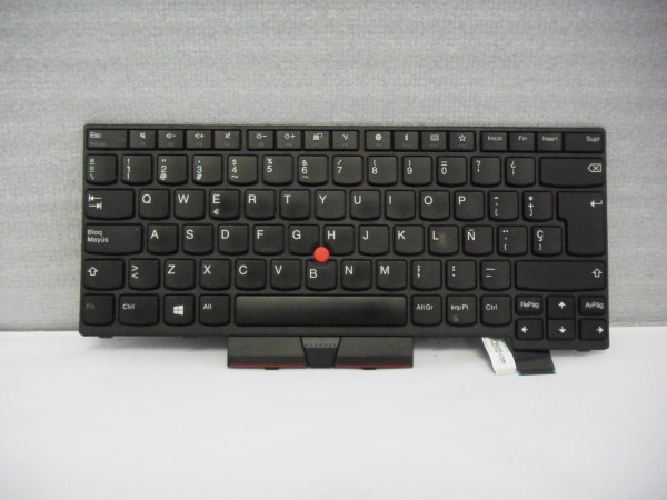 Lenovo ThinkPad QWERTY Keyboard T490 T480 ES FRU01AX374 V B #8