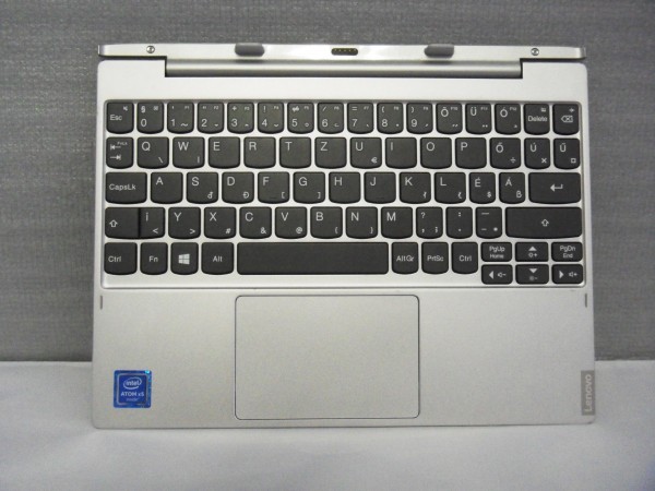 Lenovo QWERTZ Keyboard IdeaPad MIIX 320 10ICR CH silver 5N20P20560 V B %22