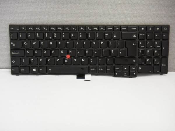 Lenovo QWERTY Keyboard W541 T550 W550s UK FRU04Y2416 V B #1.2
