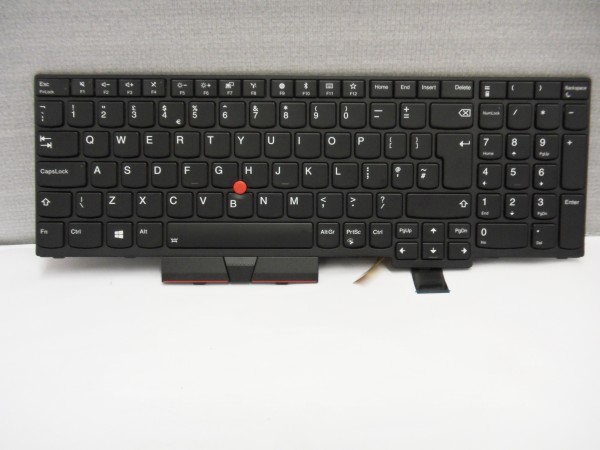 Lenovo QWERTY Keyboard ThinkPad T570 T580 P51s P52s UK Backlight 01ER570 V B #17