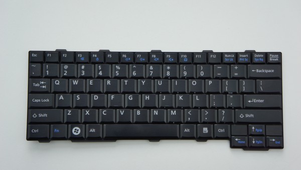 Fujitsu QWERTY Keyboard Lifebook S760 S761 S751 S781 E751 US CP454006-01 R A #32