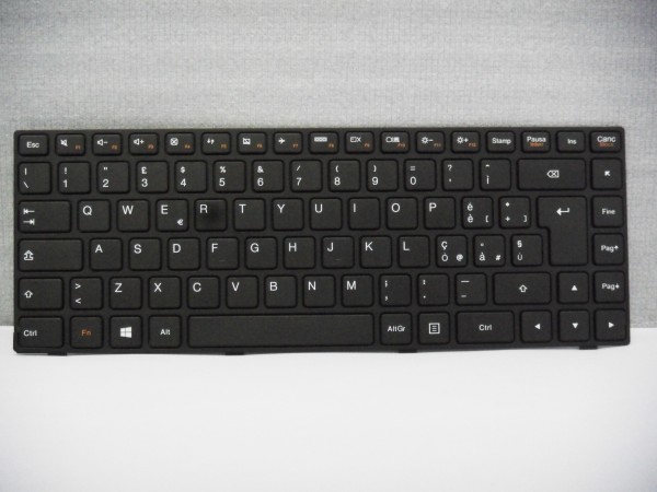 Lenovo IdeaPad QWERTY Keyboard 100 300 IT FRU5N20H47040 Rev2A V B #10