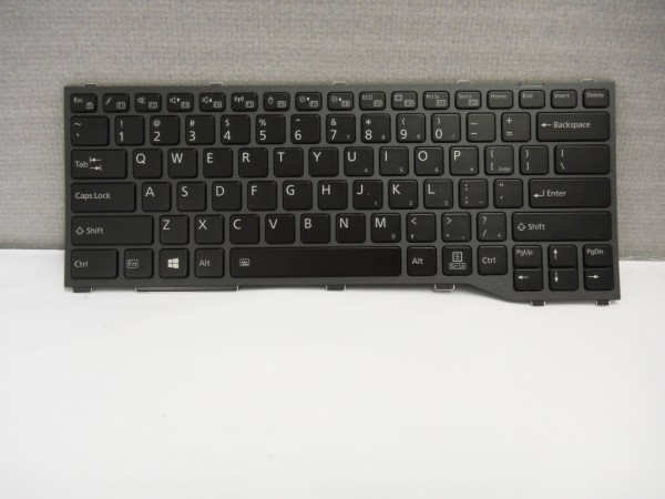 Fujitsu QWERTY Keyboard Lifebook T937 T938 US Backlight CP724502-01 V NEU %24