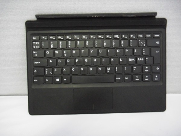 Lenovo QWERTY Keyboard IdeaPad MIIX 510-12ISK ND DK NO SE FI black 5N20M13891 V B %14