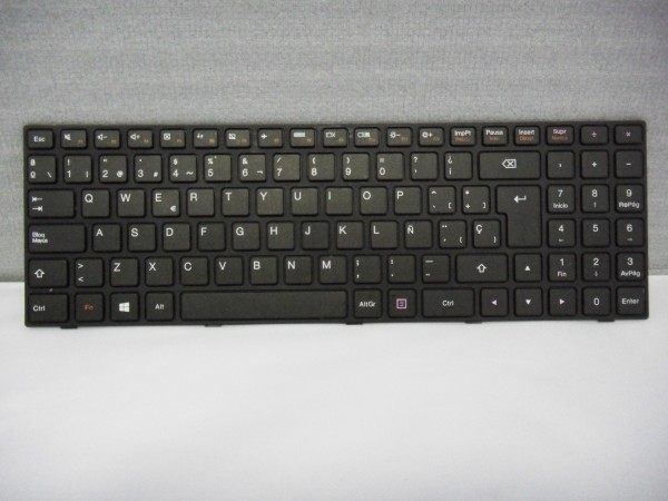 Lenovo IdeaPad QWERTY Keyboard 100 300 ES FRU5N20H52655 V B #10