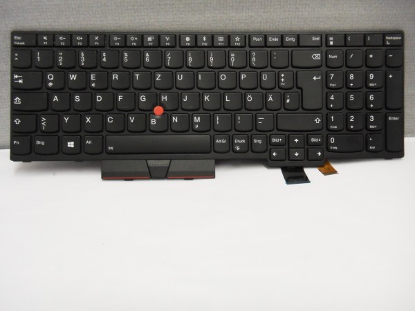 Lenovo QWERTZ Keyboard ThinkPad T570 T580 P51s P52s DE Backlight 01ER553 V B #17