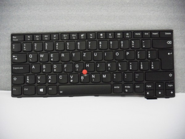 Lenovo Thinkpad QWERTZ Keyboard T460s T470s SK Backlight FRU01EN706 V B #5.2