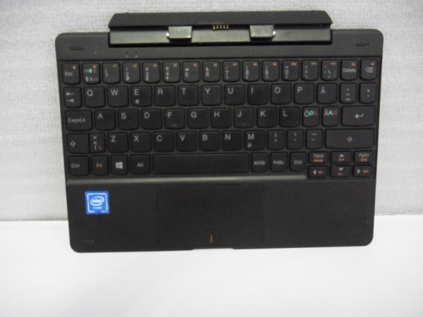 Lenovo QWERTY Keyboard IdeaPad MIIX 300 10ICR ND DK NO SE FI black xxxND V B %26