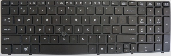 HP EliteBook 8560p ProBook 6560b 6565b Keyboard 550112D00-035-G Layout US A-Ware
