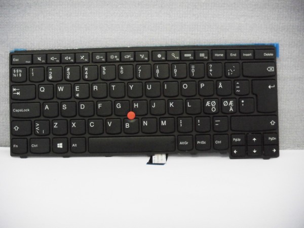 Lenovo Thinkpad QWERTY Keyboard  T440 T431S T440P T450s T450 NOD DK NO SE FI FRU01AV273 V B #4.2