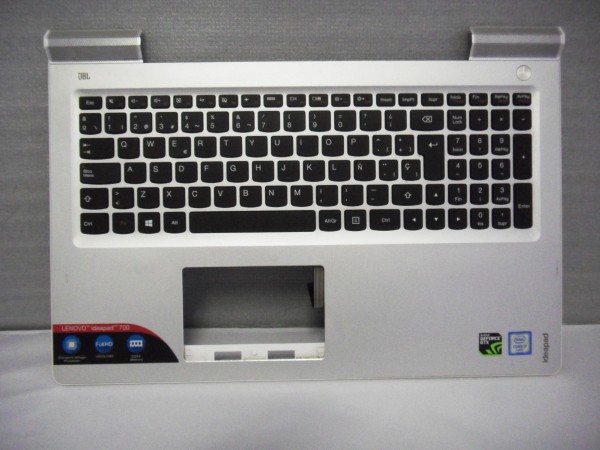 Lenovo QWERTY Keyboard IdeaPad 700 ES silver SN20K28323 V B %9
