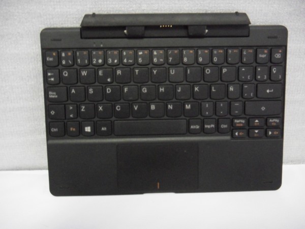 Lenovo QWERTY Keyboard IdeaPad MIIX 300 10ICR ES black xxxES V B %26