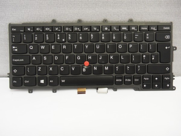 Lenovo QWERTY Keyboard X250 X260 UK Backlight FRU01AV569 V A #3.5