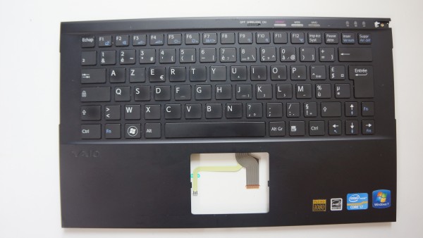 Sony Vaio VPC-Z21V9E Z21A9E Z21A9E Z21C5E Z21Q9E Keyboard FR Palm: N860-7832-T004 Backlight